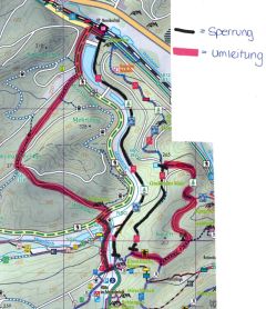 Holzerntemaßnahmen am Großtaler Hals und im Bereich Kauert