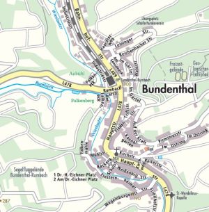 Ortsplan Bundenthal