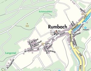 Ortsplan Rumbach 