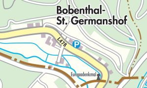 Ortsplan Bobenthal St. Germanshof