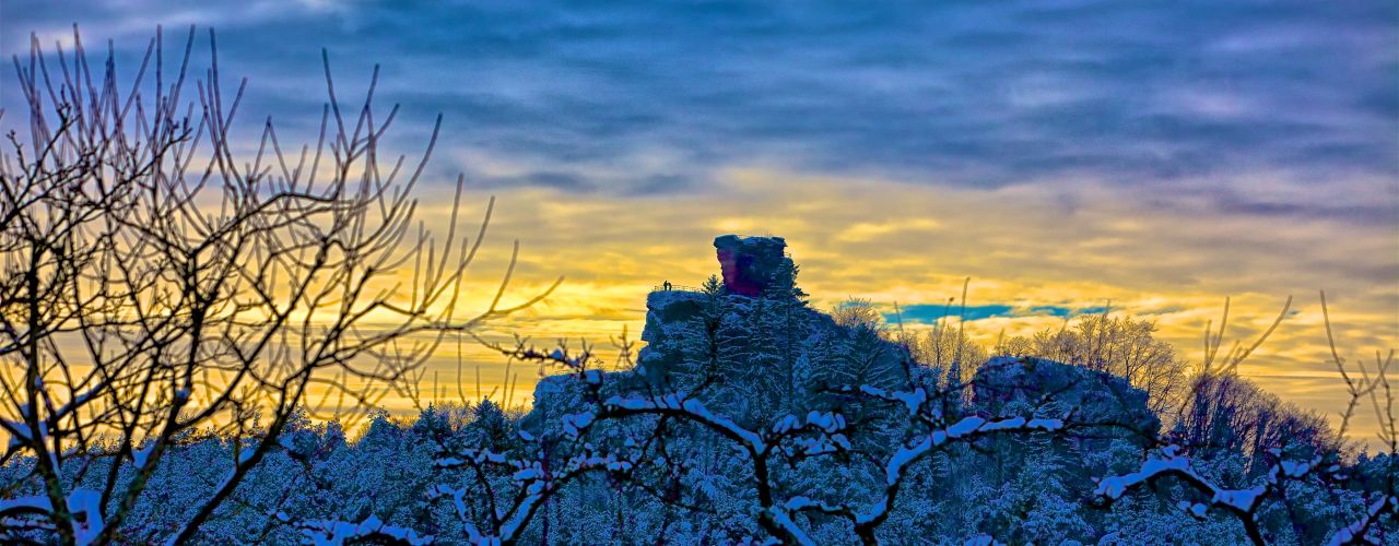 Burgruine Drachenfels in Busenberg - Foto: Kurt Groß