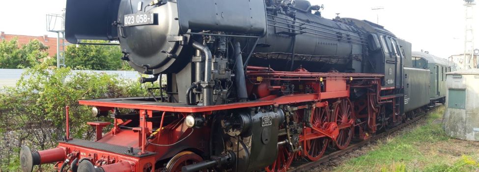 Historischer Dampfzug 023 058 - Foto: Ralf Rudolf, Kuckucksbähnel Neustadt