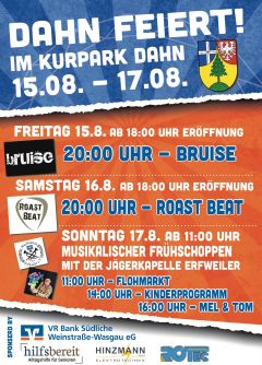 Plakat Dahn Feiert 2025