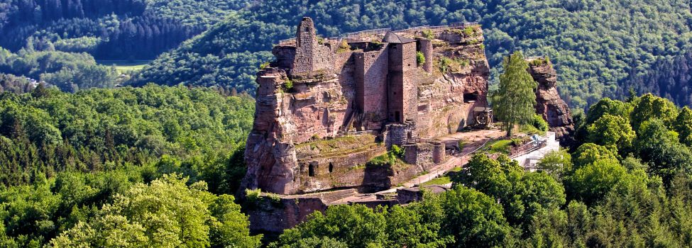 Burgruine Fleckenstein bei Lembach/Elsass_ Foto Kurt Groß, gkp