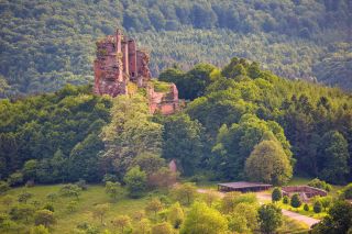 Burgruine Fleckenstein/Elsass_Foto Kurt Groß, kgp