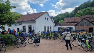 Radlertankstelle in Schönau_Foto Anette Lang