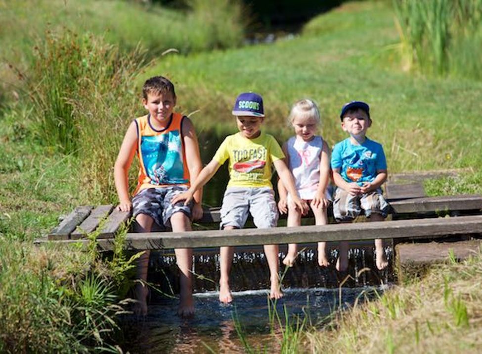 Bafußpfad in Ludwigswinkel - Foto: Jacuqes Noll