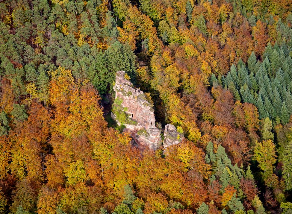 Burgruine Froensburg - Foto: Kurt Groß