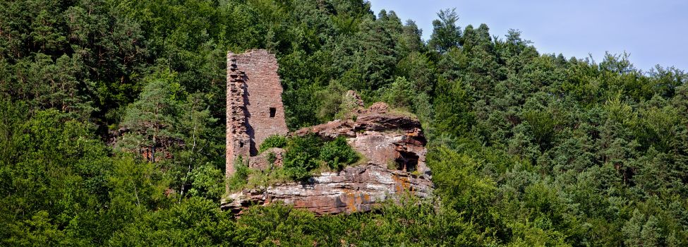 Burgruine Petit Arnsbourg - Foto: Kurt Groß
