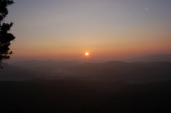 Sonnenaufgang am Puhlstein - Foto: Jacques Noll