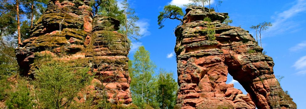 Schillerfelsen am Dahner Felsenpfad - Foto: Kurt Groß