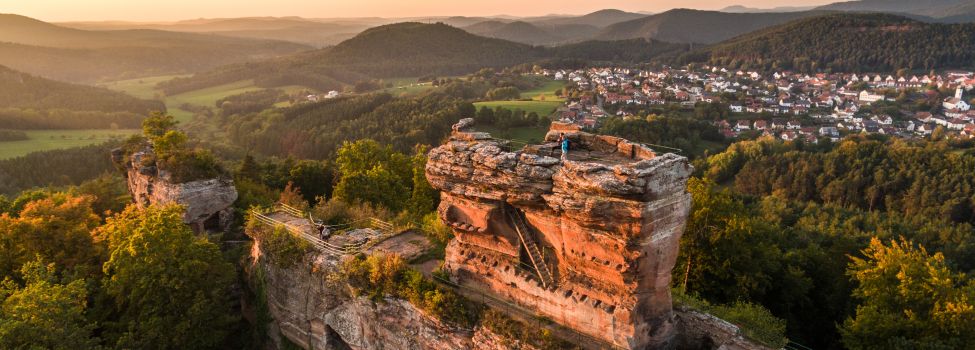 Burgruine Drachenfels bei Busenberg - Foto: Dominik Ketz, www.dominikketz.de