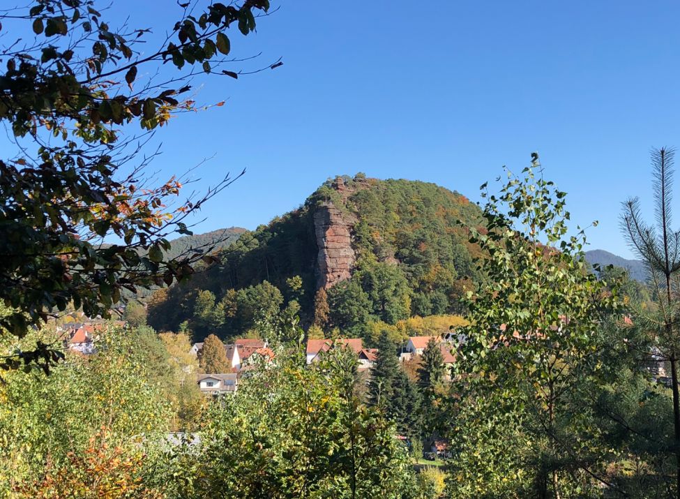 Blick vom Jakobsfelsen auf den Jungfernsprung - Foto Jacques Noll