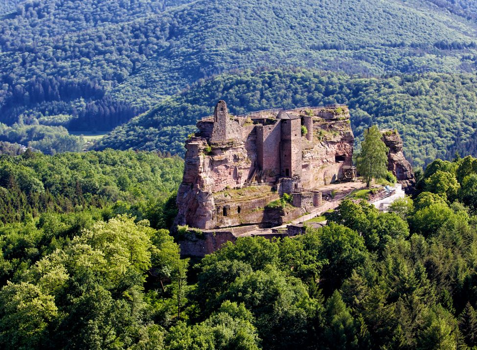 Burgruine Fleckenstein/Elsass - Foto: Kurt Groß