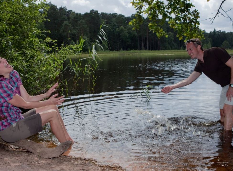 Am Pfälzerwoog zwischen Ludwigswinkel und Fischbach - Foto: Harald Kröher